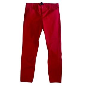 Gap Women’s Slim City Crop Pants Red Size 4